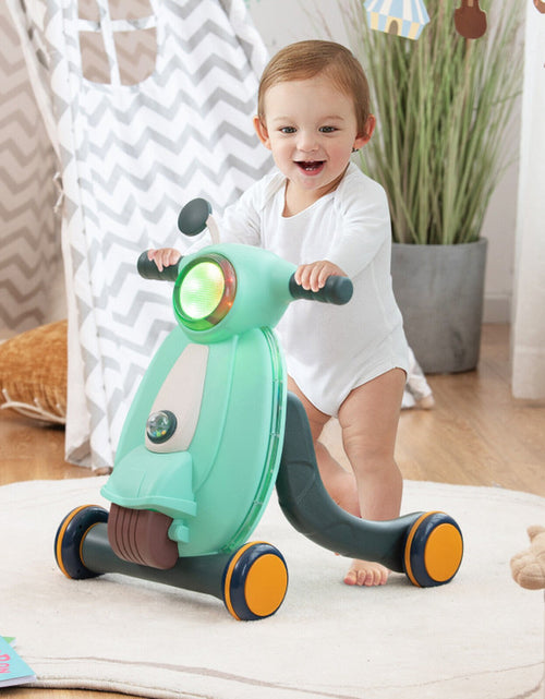 Load image into Gallery viewer, 2-In-1 Baby Sit to Stand Learning Walker with Lights and Sounds
