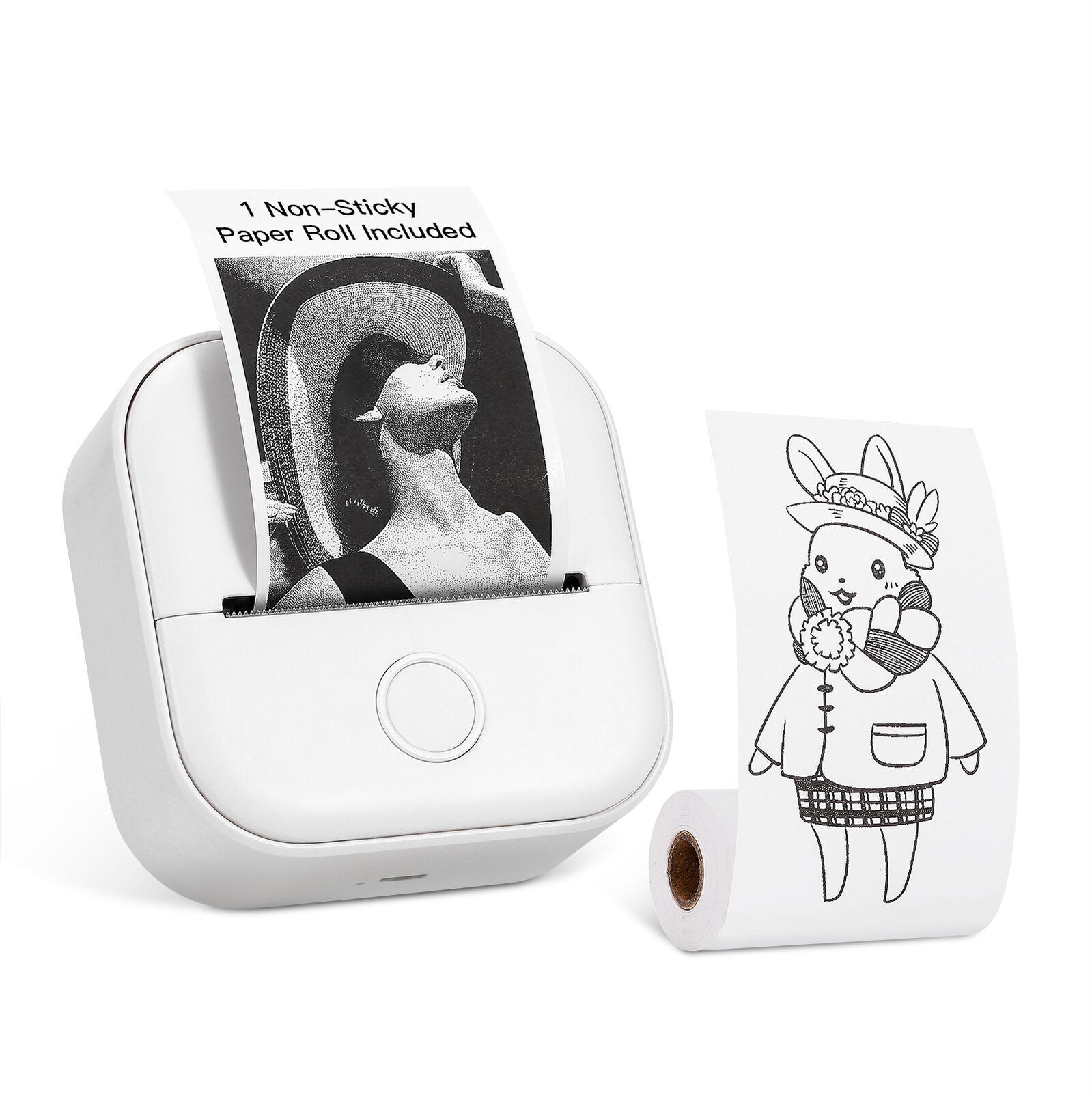 Phomemo T02 Portable Pocket Mini Thermal Printer Photo Inkless Bluetooth Home