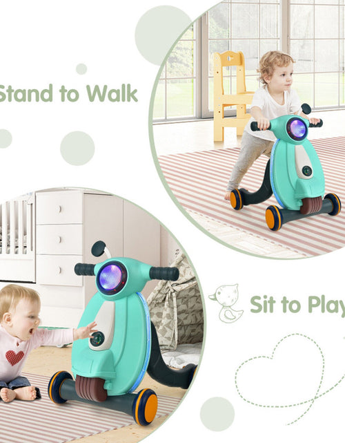 Load image into Gallery viewer, 2-In-1 Baby Sit to Stand Learning Walker with Lights and Sounds
