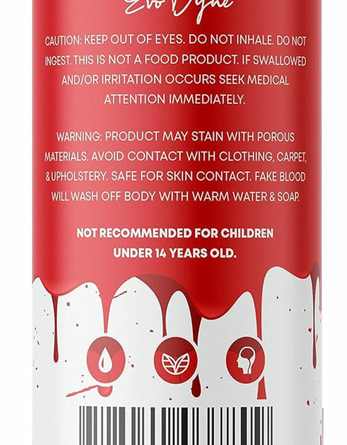 Load image into Gallery viewer, 3-Pack  Fake Blood (16 FL OZ), Made in USA | Halloween Vampire Blood Bottle for Costumes Including Zombie, Vampire and Other Dress up Needing a Gory Scene - Looks &amp; Feels like Real Blood
