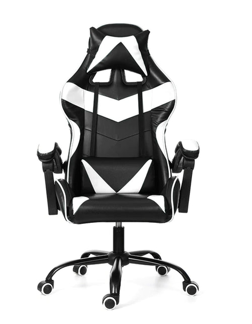 Load image into Gallery viewer, Leather Office Gaming Chair Home Internet Cafe Racing Chair WCG Gaming Ergonomic Computer Chair Swivel Lifting Lying Gamer Chair
