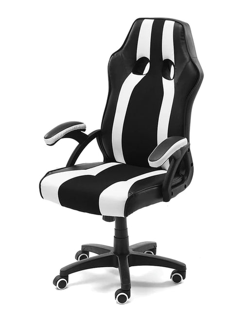 Load image into Gallery viewer, Leather Office Gaming Chair Home Internet Cafe Racing Chair WCG Gaming Ergonomic Computer Chair Swivel Lifting Lying Gamer Chair
