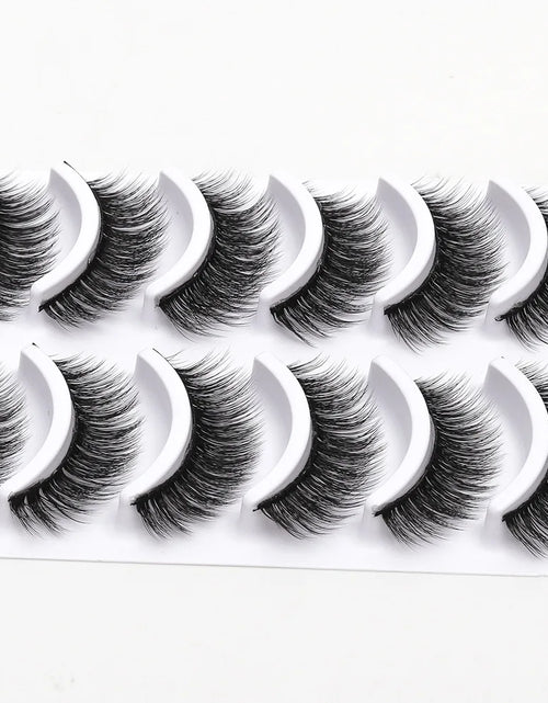 Load image into Gallery viewer, 2023 NEW 10 Pairs 100% Real Mink Eyelashes 3D Natural False Eyelashes 3D Mink Lashes Soft Eyelash Extension Makeup Kit Cilios
