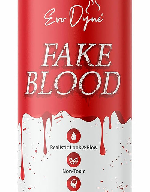 Load image into Gallery viewer, 3-Pack  Fake Blood (16 FL OZ), Made in USA | Halloween Vampire Blood Bottle for Costumes Including Zombie, Vampire and Other Dress up Needing a Gory Scene - Looks &amp; Feels like Real Blood
