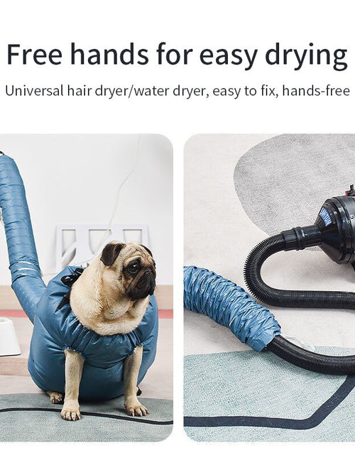 Load image into Gallery viewer, Folding Dog Hair Dryer Portable Pet Drying Bag Efficient Dogs Hair Dryers Blow Bag Cat Dryer Winter Pets Cleaning Accessories
