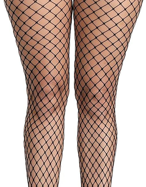 Load image into Gallery viewer, Women&#39;S Fishnet Tights High Waist Fishnet Tights Black Fishnet Stockings Mesh Fishnet
