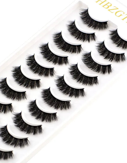 Load image into Gallery viewer, 2023 NEW 10 Pairs 100% Real Mink Eyelashes 3D Natural False Eyelashes 3D Mink Lashes Soft Eyelash Extension Makeup Kit Cilios
