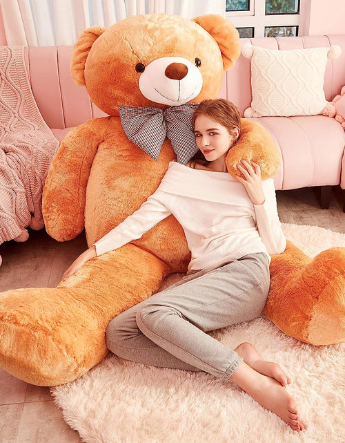 Load image into Gallery viewer, Giant Teddy Bear Plush Toy Stuffed Animals (Brown, 70 Inches)
