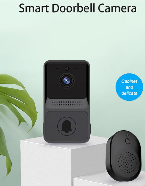 Load image into Gallery viewer, Smart Wireless Video Doorbell Camera 2 Way Audio Cloud Storage 480P Wifi Remote Video Doorbell
